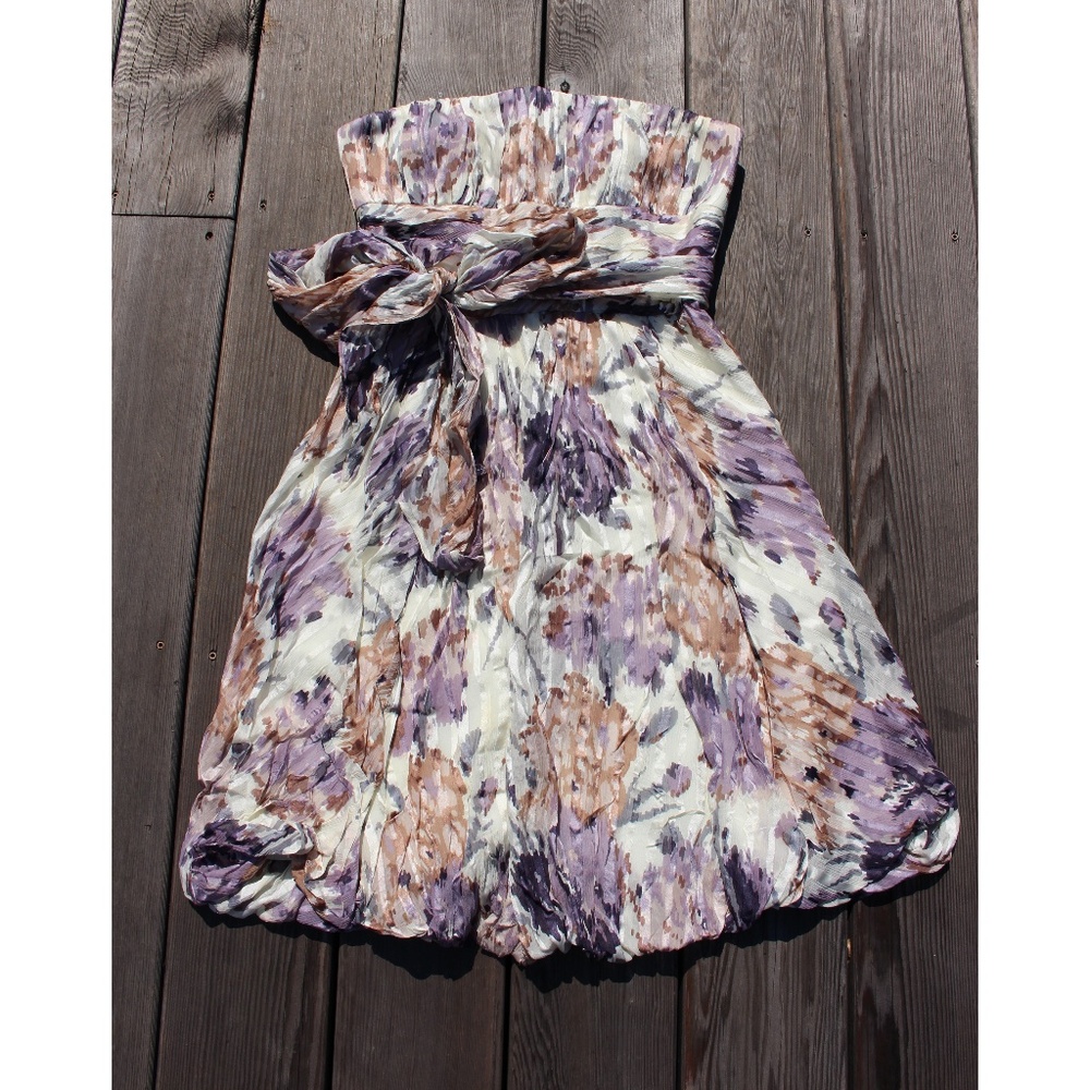 BCBGMaxAzria strapless dress